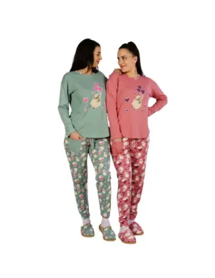 Pijama Sra M/Larga Intimalia
